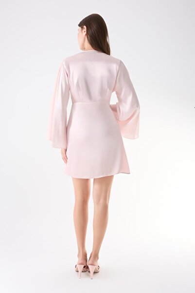 İmaj Σετ προίκας 6 τεμαχίων σε χρώμα σομόν σατέν 4001