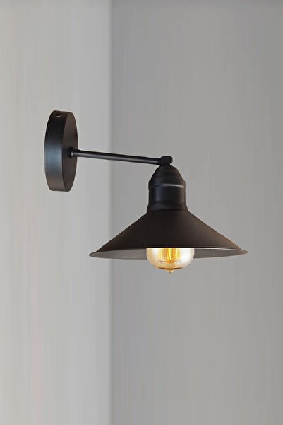 Uçar RETRO RUSTIC MODERN STYLE BLACK ORANGE GREEN METAL CAFE CAFFE BEDROOM ARCHITECTURE WALL SCONCE