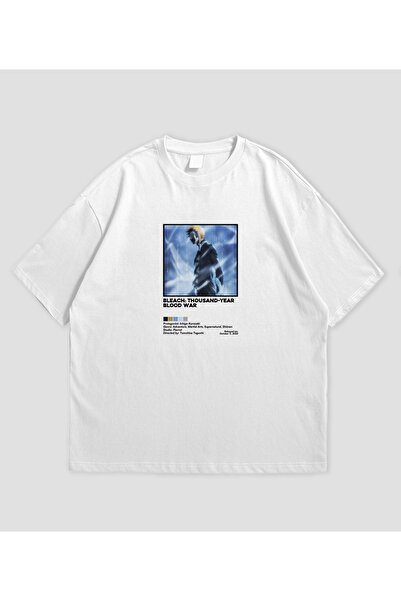 SVART WEAR تي شيرت بليتش - أنيمي للجنسين بمقاس كبير