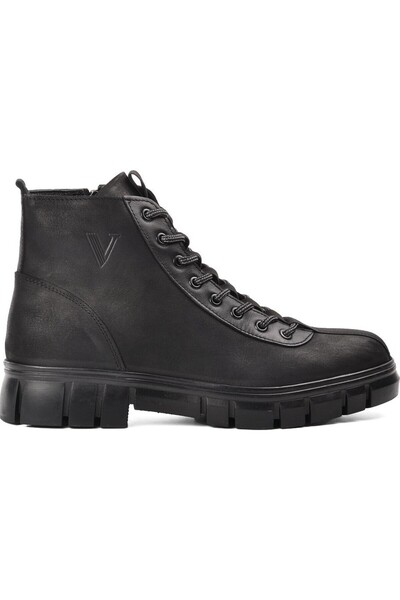GÜLERSHOES Garantili Hakiki Deri Su Geçirmez Kaymaz Taban Ortopedi Kışlık Erkek Bot 40-41-42-43-44 Numara