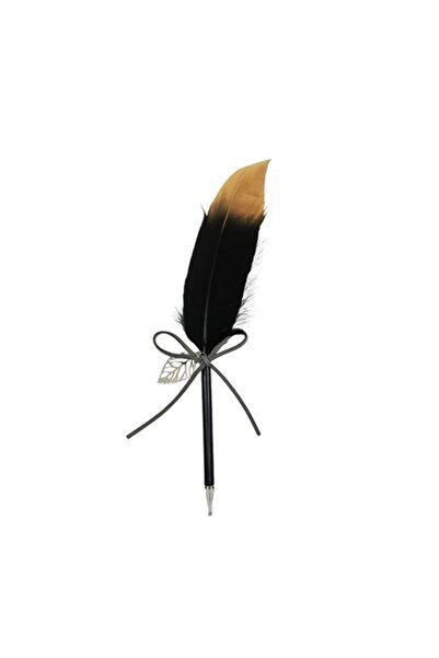 Doty Pix Feather Writer, elegant, negru cu accent aurii