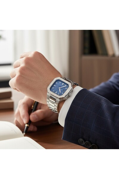 Neorney Şık Gösterişli Kare Kadran Spor Takvimli Erkek Kol Saati