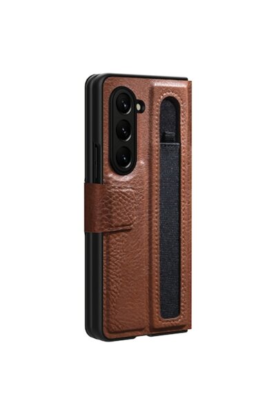Nillkin Carcasă Aoge pentru Samsung Galaxy Z Fold 5, maro