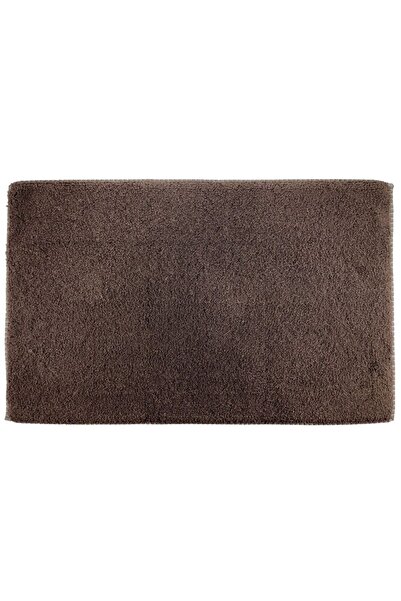 SANIPLAST Πατάκι μπάνιου Samoa, Αντιολισθητικό, καφέ, 60 x 90 εκ.