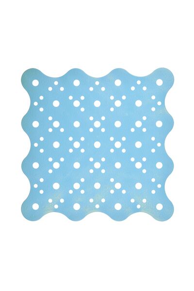 SANIPLAST Covoras baie Oceano 4 FPA 274010, antiderapant, albastru, 51 x 51 cm