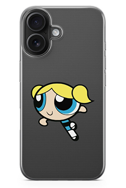 moonset Iphone 17 Uyumlu Bubbles Tasarımlı Baskılı Şeffaf Telefon Kılıfı