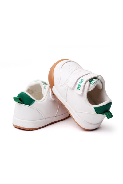 HANNA White and green sneakers - My fashion