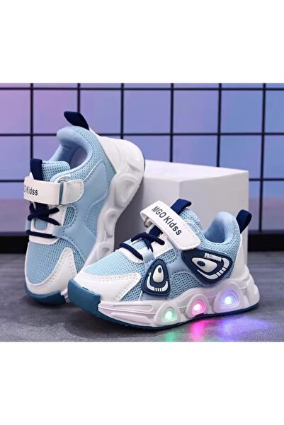 Superbaby Светещи маратонки Panda New Style