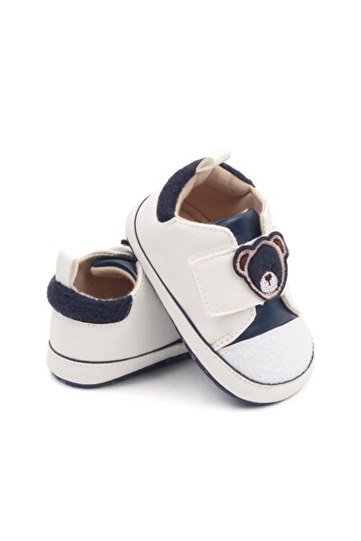 Bebelul Tenisi bleumarine cu alb pentru baietei - Teddy