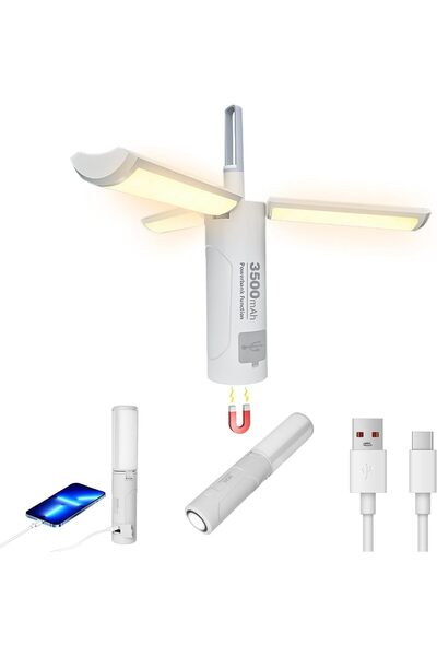 AutoFamily AUTO FAMILY Ultra-Bright Rechargeable LED Flashlight – Compact, Waterproof