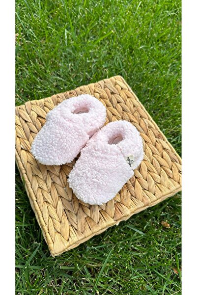 BabyDia Lamb Fabric Non-Slip Sole Short Booties