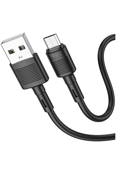 Hoco Cablu de date și încărcare HOCO, X83 Victory, USB la MicroUSB, 1m, 2.4A,...