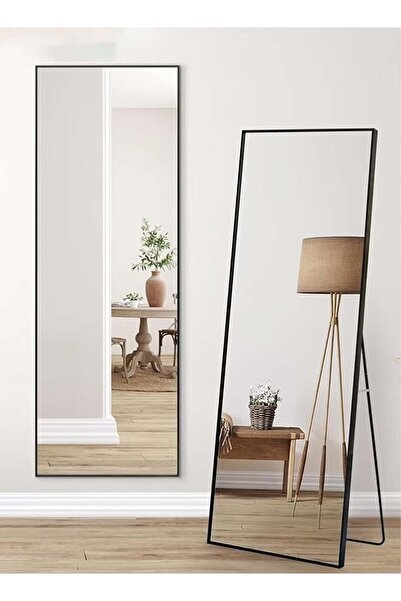 Crestj Large mirror with elegant frame, glass 160 x 50 cm