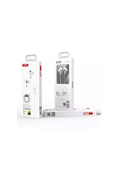 XO Design Căști cu fir, EP24 Lightning, 1m, albe