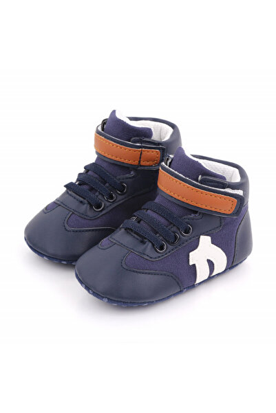 Superbaby Ghetute bleumarine cu insertii albe