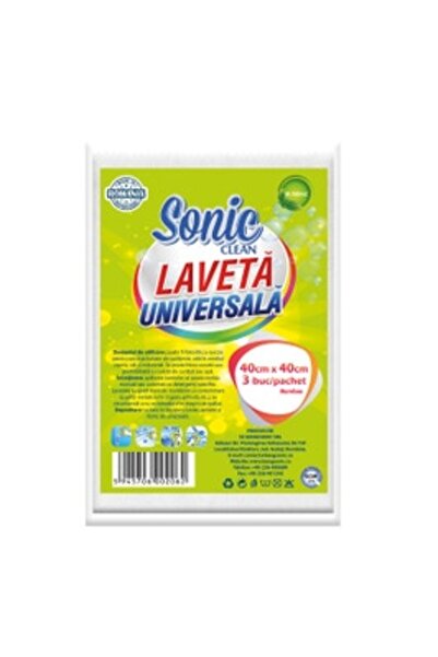 Sideral Laveta de uz general 0329, diverse culori, 3 buc / set, 28.5 x 32 cm