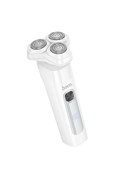 Hoco HP32 MultiSpeed 3 Rotary Blade Waterproof Electric Shaver - White