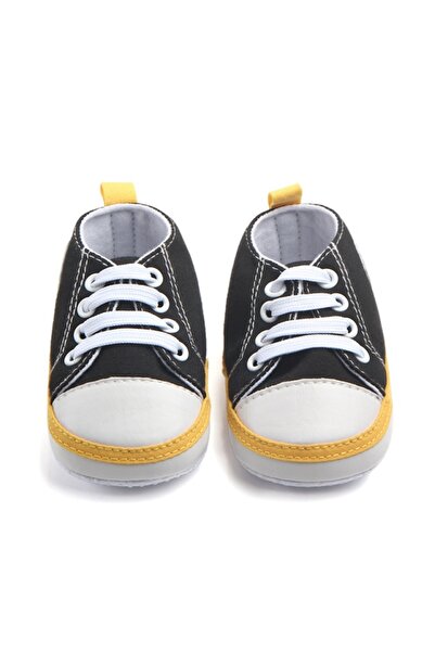 Superbaby Black sneakers for babies - Football