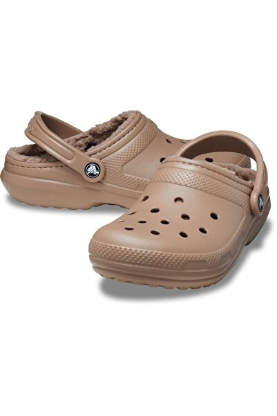 Crocs Classic Lined Clog Latte Unisex Terlik