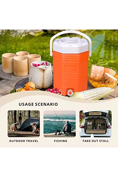 AutoFamily AUTO FAMILY Insulated Water Cooler Jug 9L – High-Performance & Durable