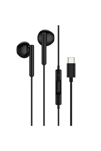 HOCO Premium Product Căști stereo cu fir Hoco InEar cu conector USB-C, microf...