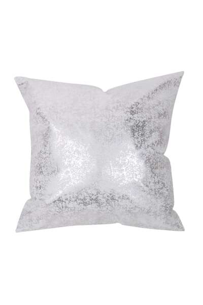 Caressa Pernă decorativă, Caressa, TL062147, poliester, argintiu, 45 x 45 cm