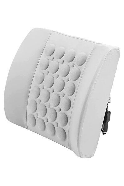 Generic Car Lumbar Support Cushion with Vibration Massage waist Pillow for Ba...