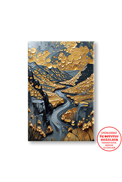 Harika bir ev Pictură pe pânză pentru perete pentru sufragerie, cu efect de v...