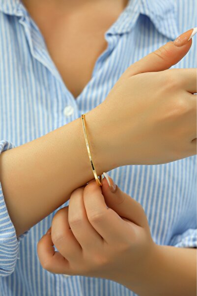 aytekgold Ajda Kelepçe Bilezik 8 Ayar