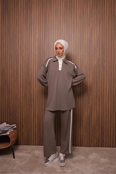 Tebrikler tekstil Women's Winter Hijab Suit Model G3513