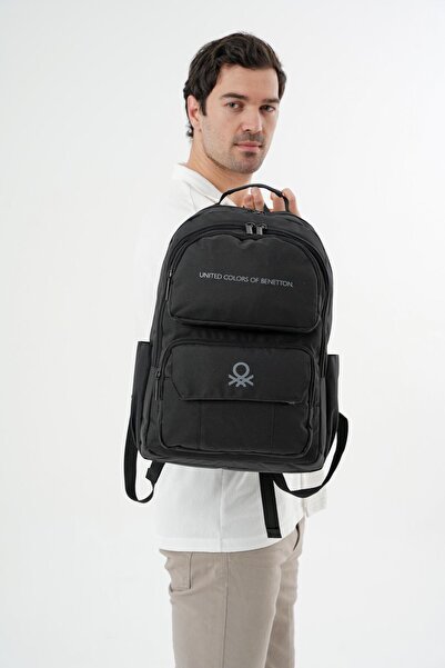 Benetton Backpack Black