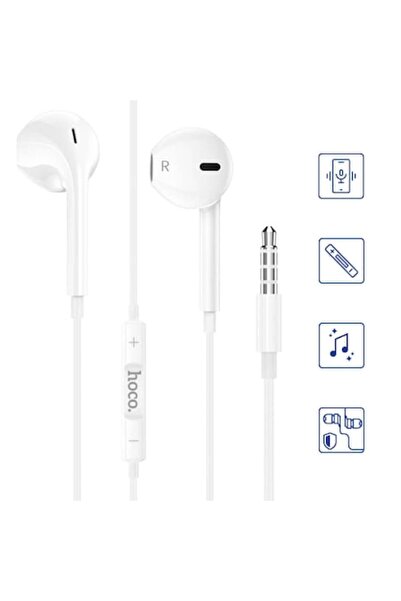 HOCO Premium Product Căști cu fir, mufă de 3,5 mm, intraauriculare, universale