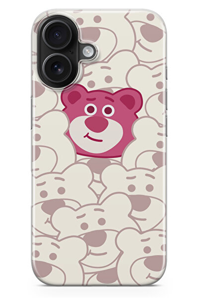 moonset Iphone 17 Uyumlu Sevimli Ayıcıklar Tasarımlı Baskılı Şeffaf Telefon K...
