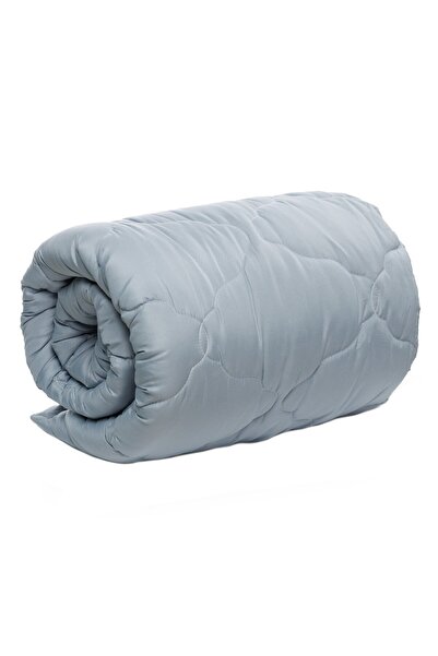 Home Still Pilota Uni, toamna - iarna, 140 x 200 cm, microfibra, puf siliconizat, gri, 1 piesa