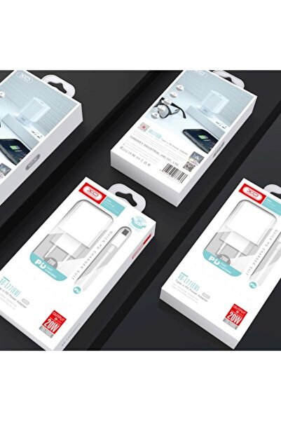 Xo Set incarcator iPhone fast charge pentru priza L77 plus cablu de incarcare PD, USB-C - Lightning