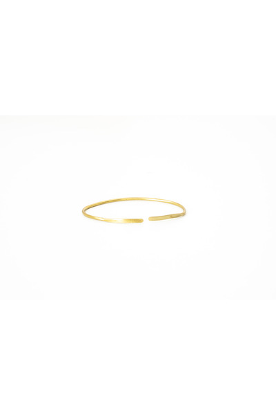 Nemesis'in Dönüşü - Minimalist Pirinç Kelepçe Bileklik