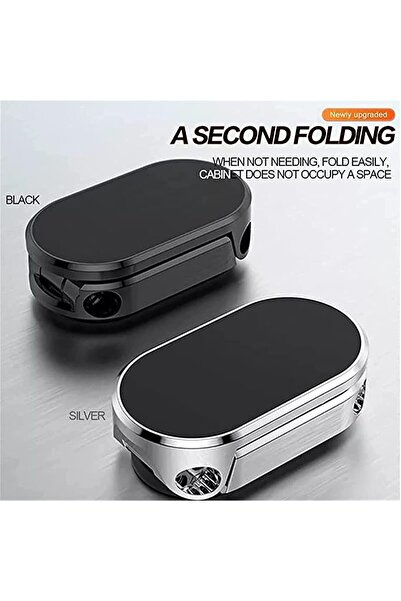 AutoFamily AUTO FAMILY Folding Car Phone Holder, Magnetic Phone Holder for Car, 360°Rotation Foldable Magnetic