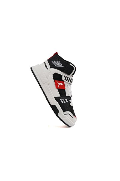 GÜLERSHOES Garantili Unisex Çocuk Uzun Sneaker Spor Ayakkabı Ortopedik 31-32-33-34-35-36 Numara