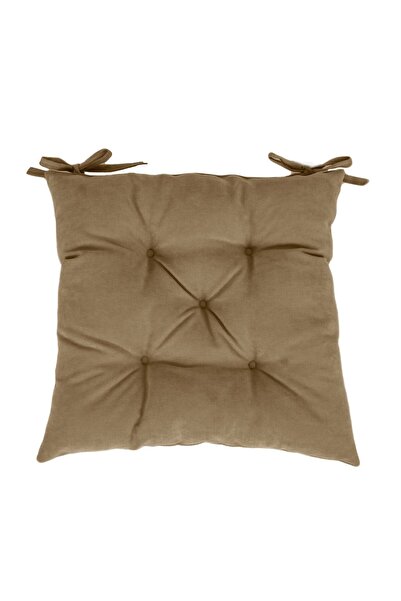 Hazan Perna scaun 06, poliester + fibra poliester siliconizata, bej, 40 x 40 cm