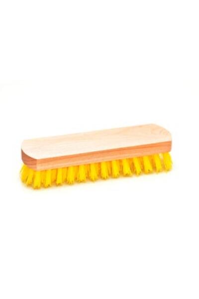 perind Shoe brush with handle, polypropylene + hair, 135 x 28 x 25 mm, various colors