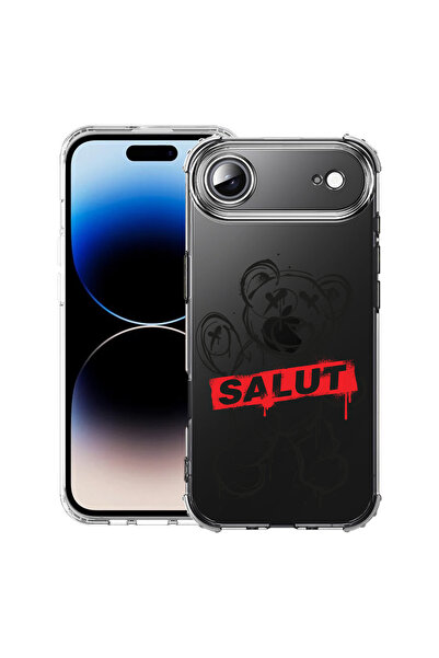 bestcase Carcasă antișoc pentru Apple iPhone 17 Air, Teddy Bear Salut, 205202...