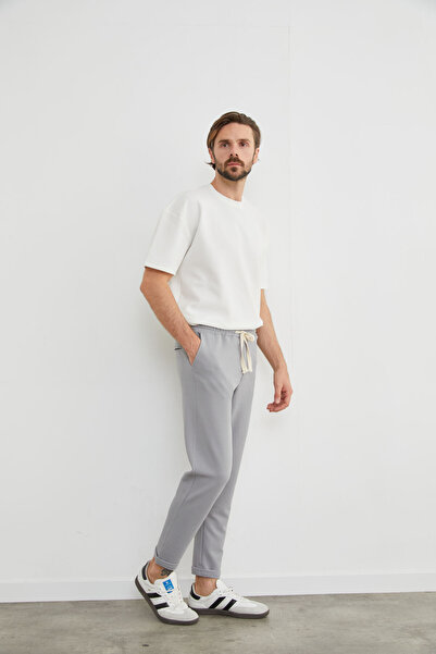 CALİA Men's Double-Legged Relaxed Fit Trousers