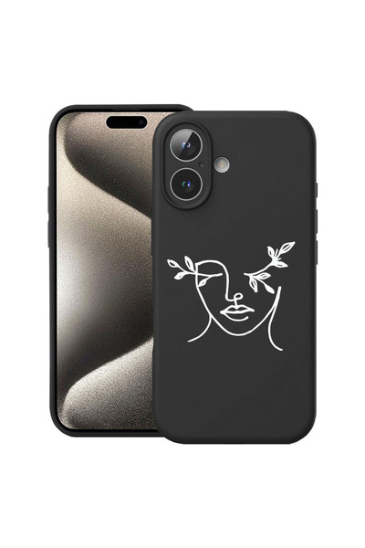 bestcase Θήκη σιλικόνης Premium για Apple iPhone 17, Woman Abstract, 2052065 ...