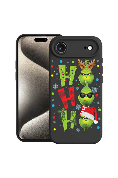 bestcase Carcasă premium din silicon pentru Apple iPhone 17 Air, Grinch - Ho ...