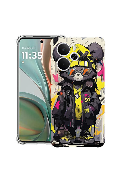 bestcase Carcasă antișoc pentru Realme 14 5G, culori pastelate Teddy Bear, 20...