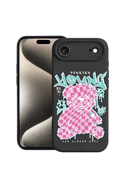 bestcase Θήκη σιλικόνης Premium για Apple iPhone 17 Air, Αρκουδάκι Forever Yo...