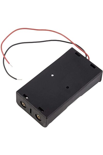 Other 2 × حامل صندوق تخزين بطارية ليثيوم أيون 18650 DIY مع أسلاك توصيل