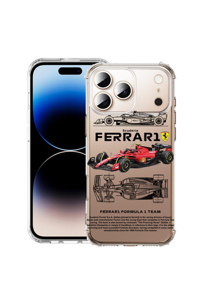 bestcase Carcasă antișoc pentru Apple iPhone 17 Pro, Ferrari Scuderia, 205202...