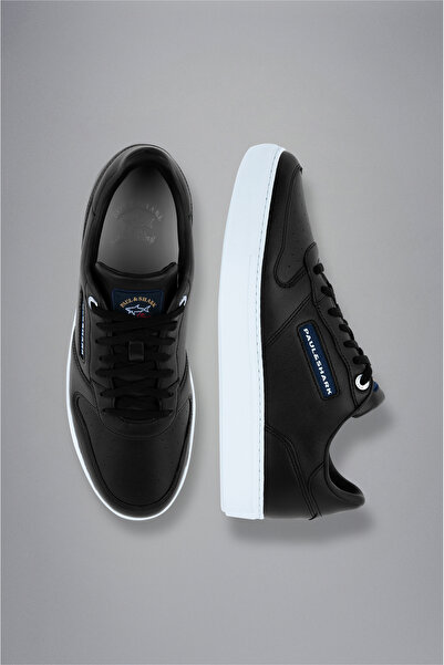 PAUL&SHARK MEN'S LEATHER SNEAKERS