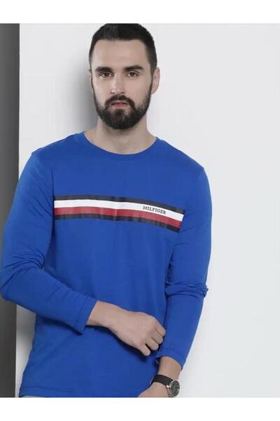 Tommy Hilfiger Monotype Chest Stripe Longsleeve Slim Fit